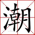 潮(漢語漢字) 潮(漢語漢字)