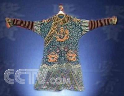 蘭地納紗五爪蟒袍
