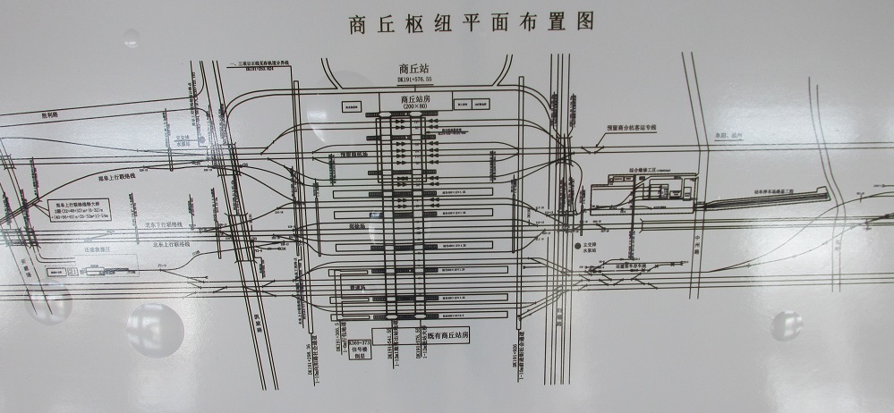 商丘站平面圖