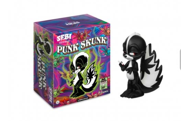 Ron English SFBI Punk Skunk朋克臭鼬 Ron English SFBI Punk Skunk朋克臭鼬
