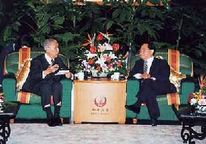 1998年10月14日，“汪辜會晤”在和平廳舉行