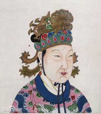 大唐第一位皇太后武則天，亦為中國唯一的女皇