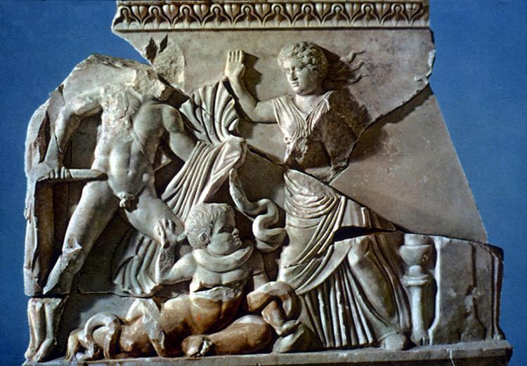 古羅馬石棺“奧菲爾特斯之死”