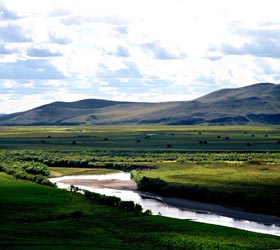 蒙古人母親河額爾古納河