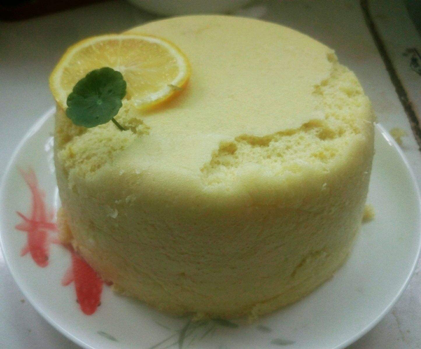 清蒸檸檬蛋糕