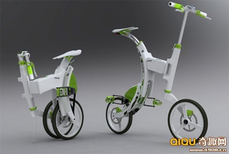 蚱蜢可摺疊電動腳踏車