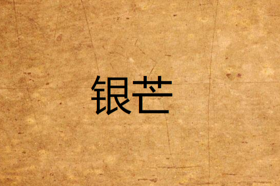 銀芒 銀芒