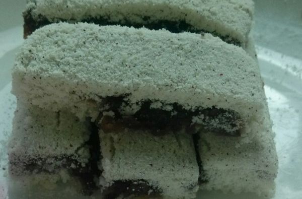 豆沙茶糕 豆沙茶糕