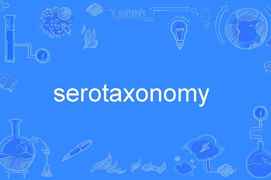serotaxonomy