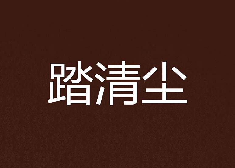 踏清塵 踏清塵