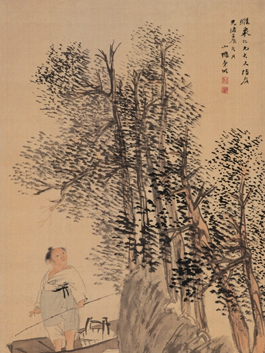 春江放鴨