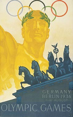1936年第11屆柏林奧運會海報