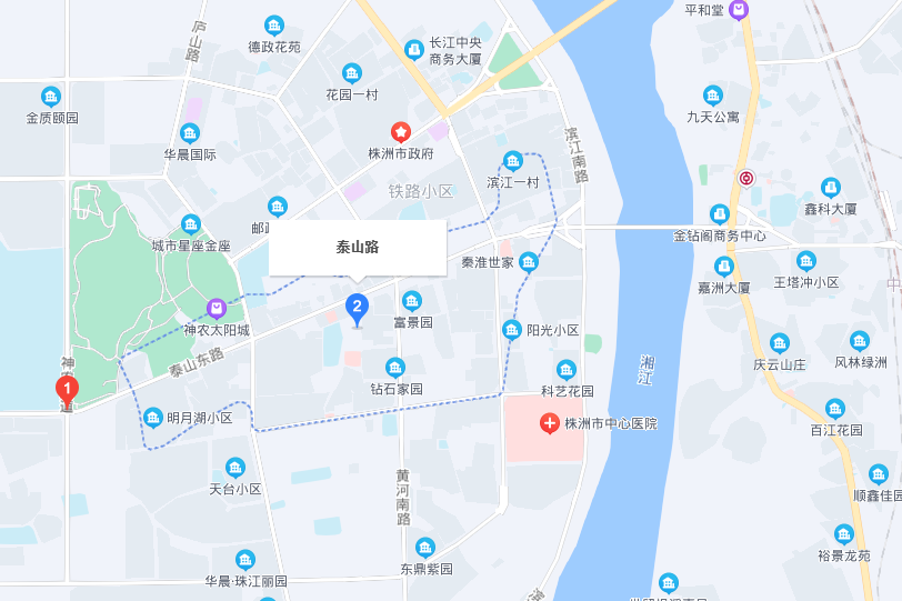 泰山路(湖南省株洲市天元區城市次幹道)
