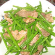 嫩南瓜苗炒肉 嫩南瓜苗炒肉