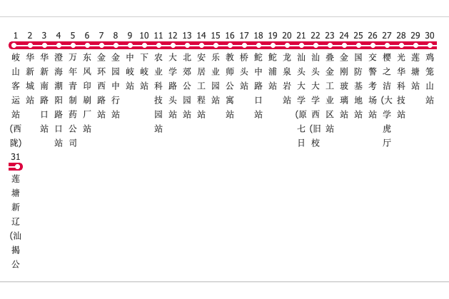 汕頭公交41路 汕頭公交41路