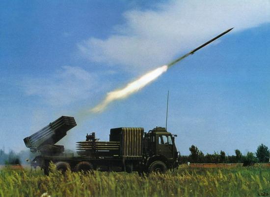 中國90B122毫米多管火箭炮