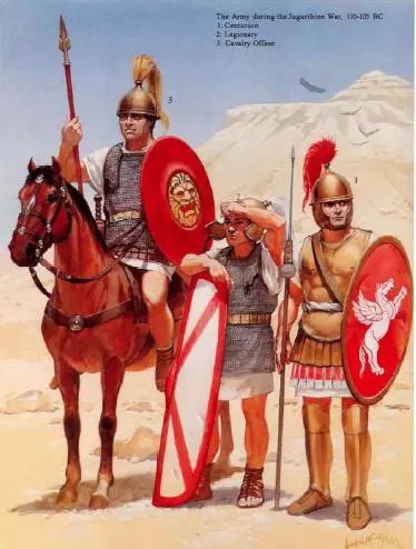 羅馬步兵與騎兵的靈活應變能力在當時是排第一位的