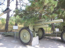 蒙古陸軍配備同等的M-30 122mm 榴彈炮