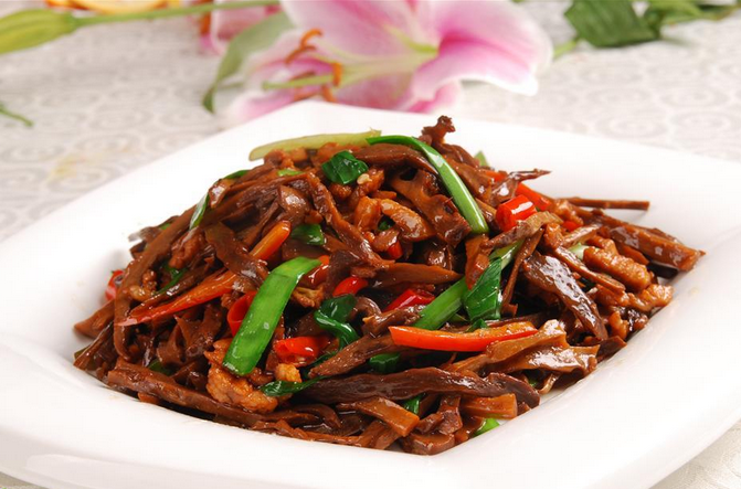 肉絲炒煙筍 肉絲炒煙筍