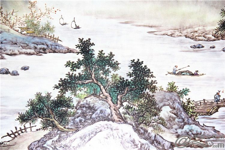 舟中望京邑