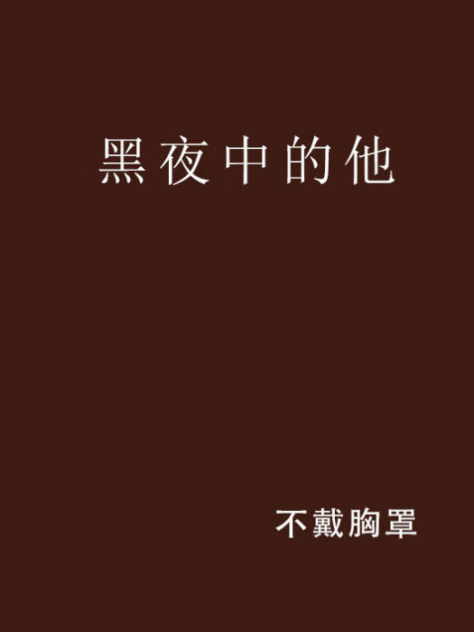 黑夜中的他 黑夜中的他