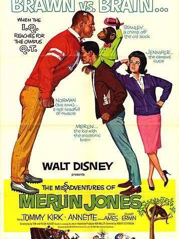 梅林·瓊斯的厄運(The Misadventures of Merlin Jones) 梅林·瓊斯的厄運(The Misadventures of Merlin Jones)
