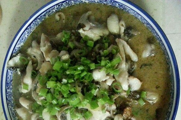 黑魚鹹菜 黑魚鹹菜