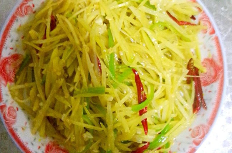 脆脆土豆絲 脆脆土豆絲