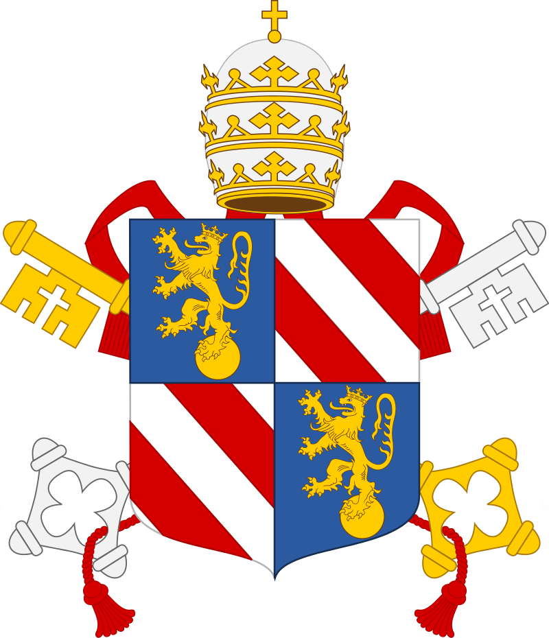 庇護九世的牧徽。