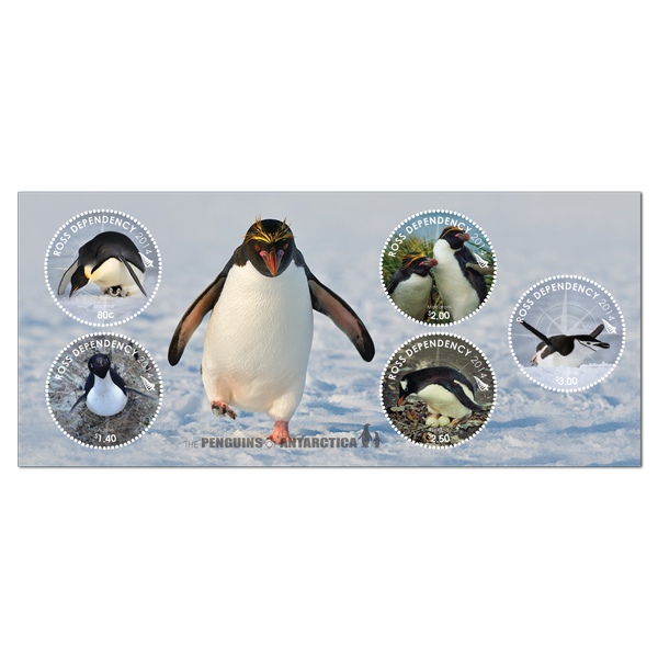 2014年羅斯屬地郵票——南極企鵝