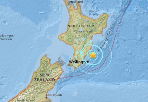 11·22紐西蘭北島地震