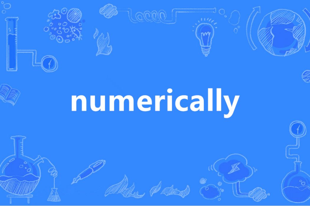 numerically numerically
