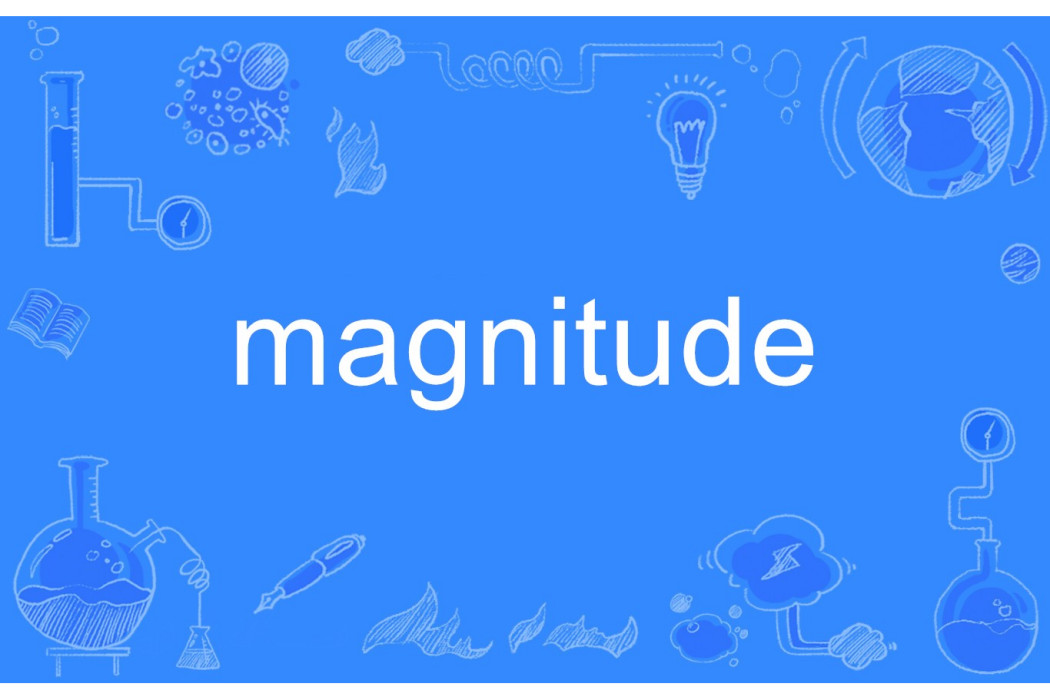 magnitude magnitude