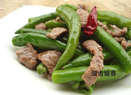 杭椒牛肉片 杭椒牛肉片