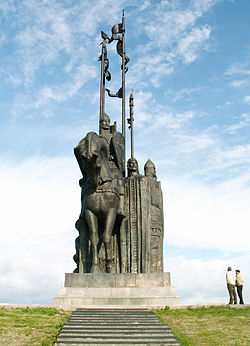 菩斯科夫的亞歷山大·涅夫斯基紀念像