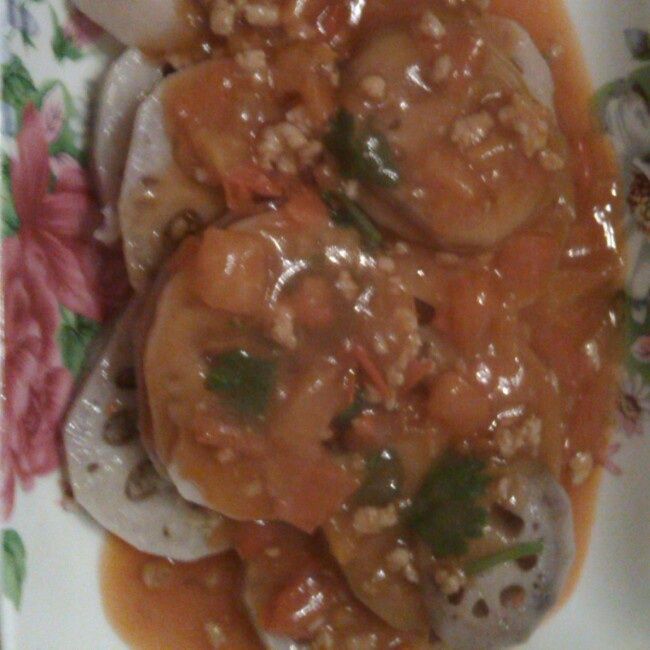 蒸藕夾肉 蒸藕夾肉