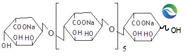 古羅糖醛酸七糖結構式