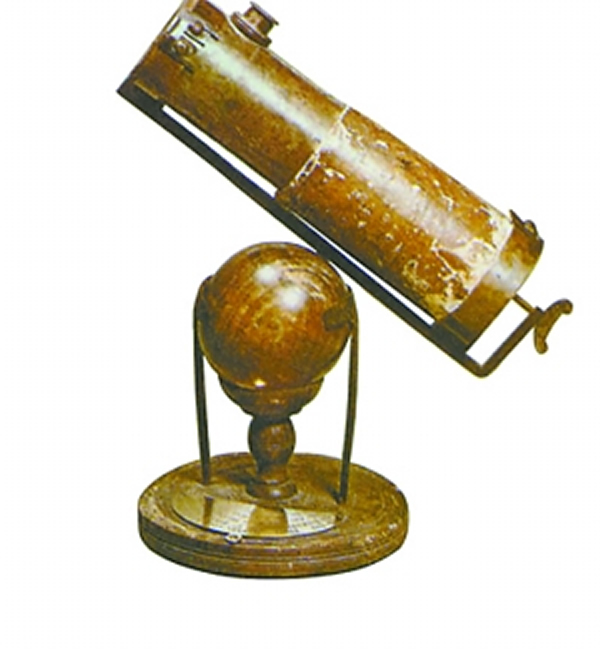 牛頓手制的反射望遠鏡
