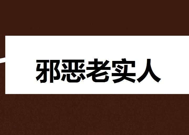 邪惡老實人 邪惡老實人