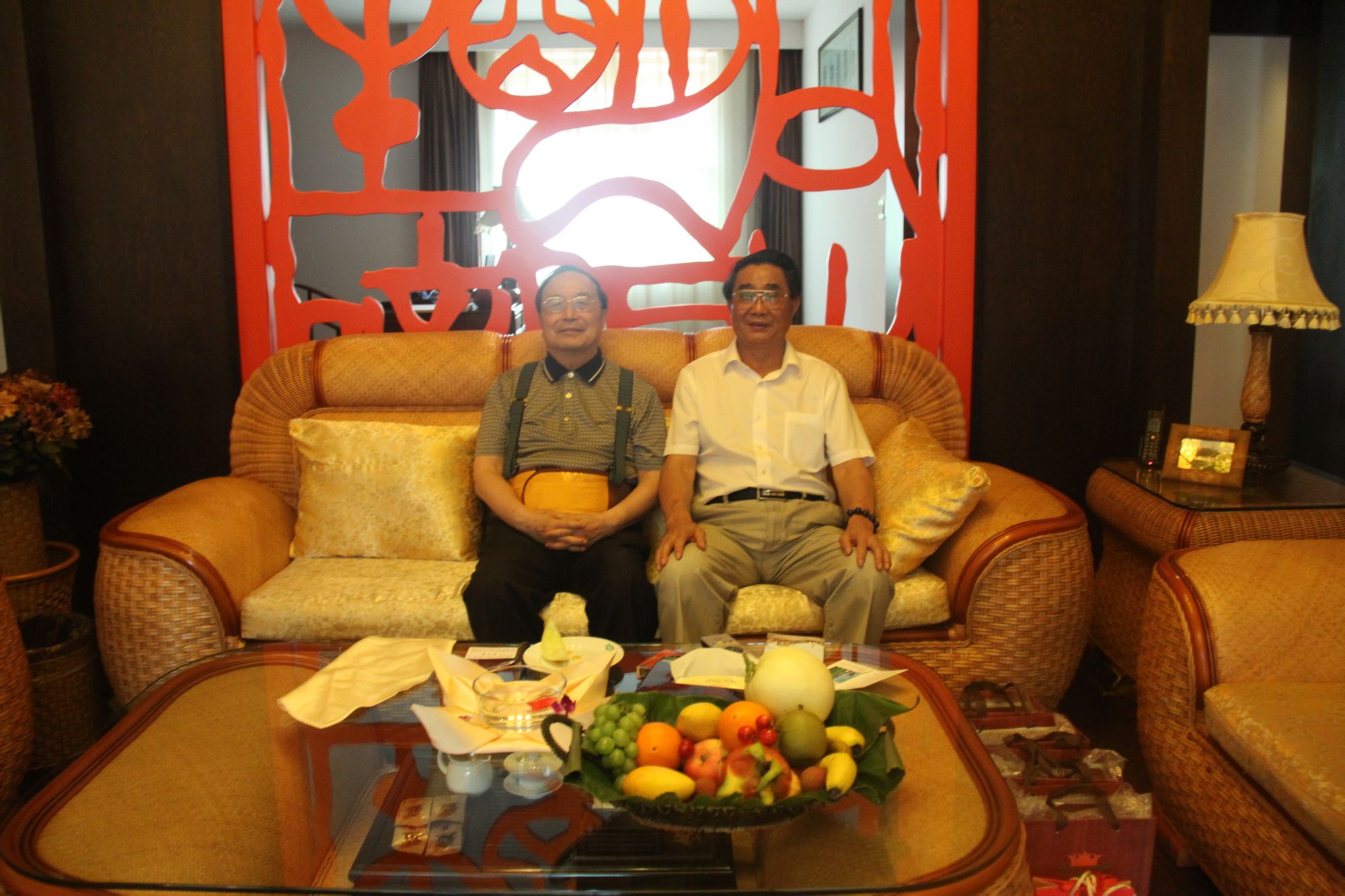 2012.6.18.蔣正華副委員長（左）會見柴文達