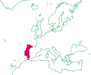 西班牙歐石楠分布圖