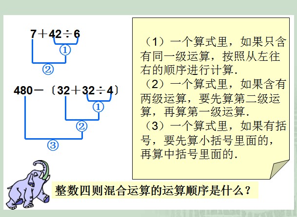 四則混合運算