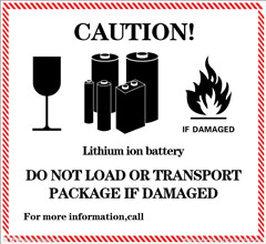 鋰電池標籤