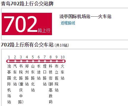 青島公交702路 青島公交702路