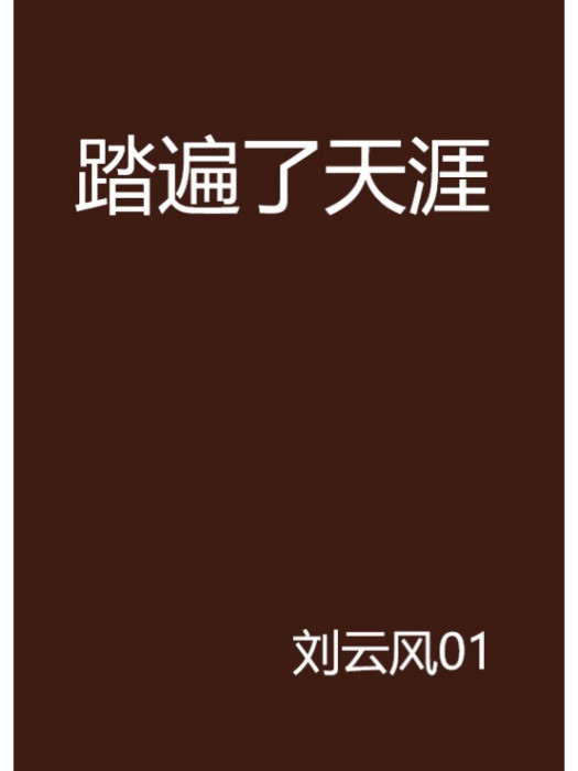 踏遍了天涯 踏遍了天涯