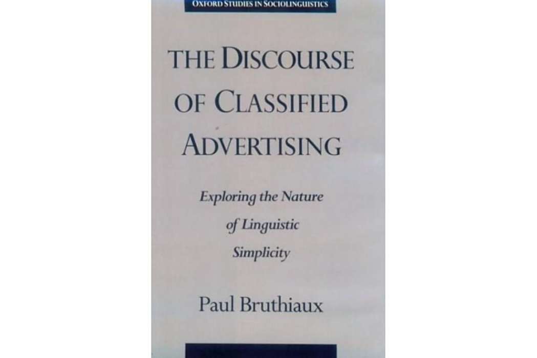 The Discourse of Classified Advertising