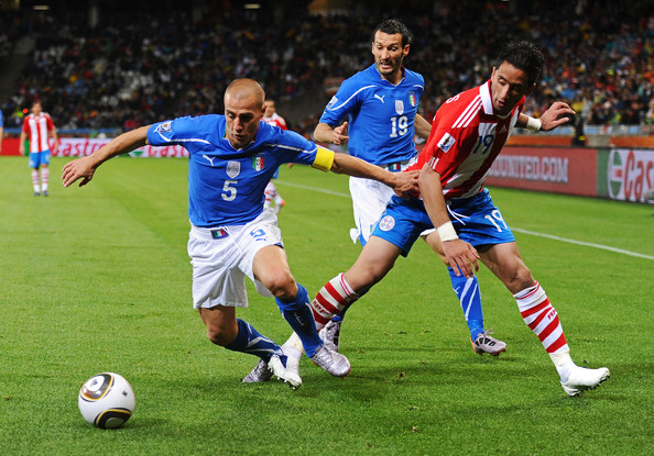2010年南非世界盃 巴里奧斯代表巴拉圭隊VS義大利隊