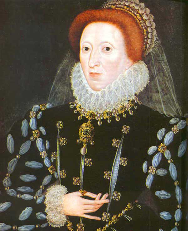 伊莉莎白一世半身畫像