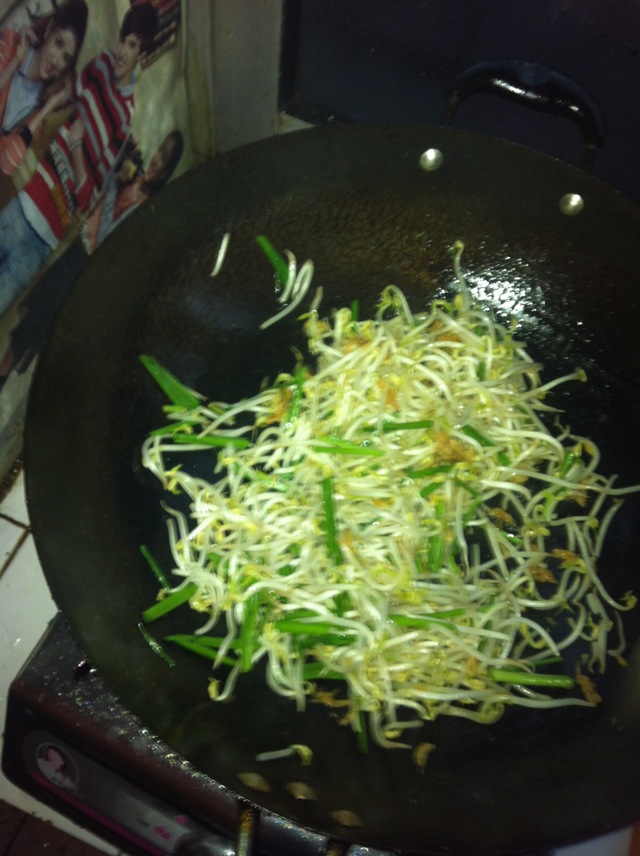 蝦米豆芽菜