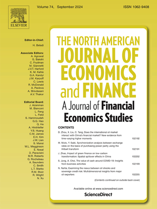 The North American Journal of Economics and Finance The North American Journal of Economics and Finance